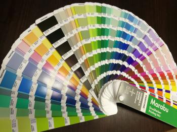 Изображение наносится строго по палитре Pantone