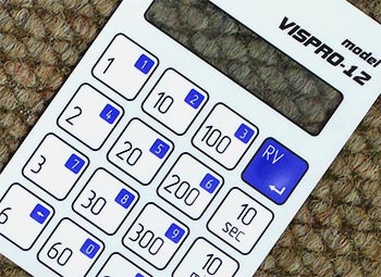 Пленочная клавиатура для viscometer