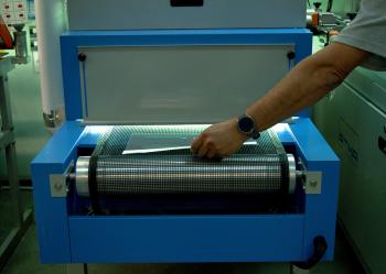 УФ-сушка в действии УФ-сушка в действии